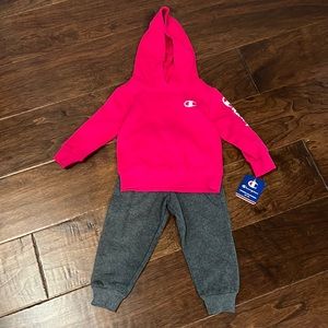 Champion athletic wear set for girls 2T